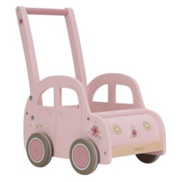 Little Dutch Walker Wagon Pink Butterflies & Flowers