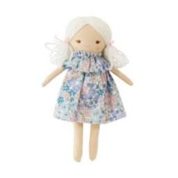 Alimrose Mini Matilda Asleep Awake Liberty Blue 24cm