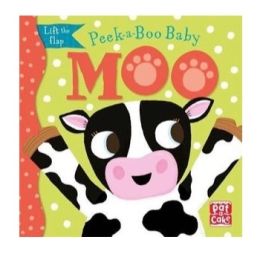 Peek A Boo Baby Moo Board Book