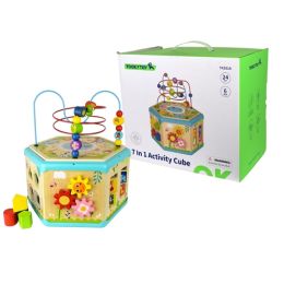 Tooky Toy 7 In 1 Activity Cube Hexagon