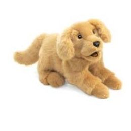 Folkmanis Golden Retriever Puppy Hand Puppet