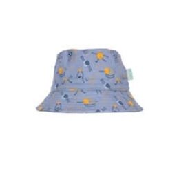 Acorn Blast Off Wide Brim Hat Blue/Yellow/White XLarge 56cm 5+