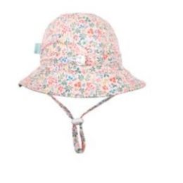 Acorn Juliette Wide Brim Sunhat Pink/Multi Small 50cm 9-18mt