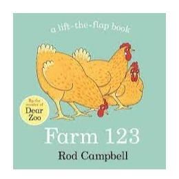 A Lift the Flap Book Farm 123 Board Book