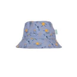 Acorn Blast Off Wide Brim Hat Blue/Yellow/White Large 54cm 3-5yr