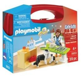 Playmobil Carry Case Vet Visit