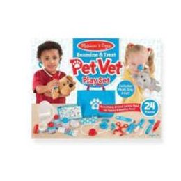 Melissa & Doug Examine Pet Vet Play Set