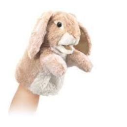 Folkmanis Little Lop Rabbit Hand Puppet