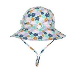 Acorn Bloom Wide Brim Sunhat Mint/Multi Large 54cm 3-5yr