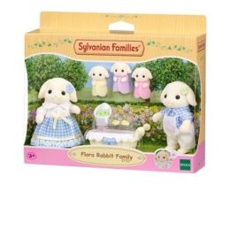 Sylvanian Flora Rabbit Family