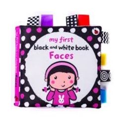 My First Black & White Book Faces