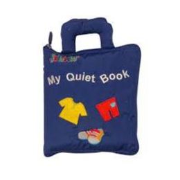 Jollybaby Storytime Quiet Book Blue