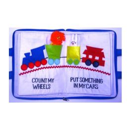 Storytime Quiet Book Zippered Red