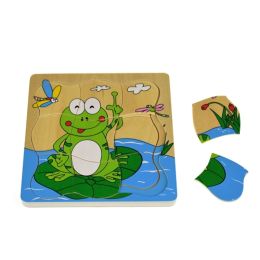 Kaper Kidz Frog Lifecycle 4 Layer Puzzle