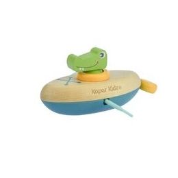 Kaper Kidz Canoe Pull String Water Bath Toy Crocodile