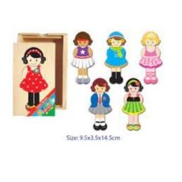 Fun Factory Dress Up Girl Puzzle