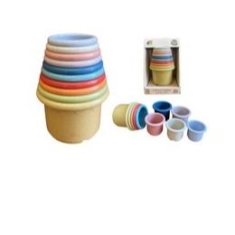 Bio Plastic Stacking Cups