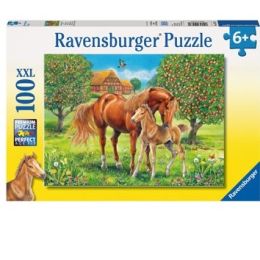 Ravensburger 100pc Horses In The Field