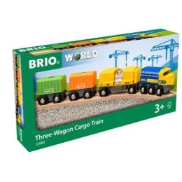 Brio Three-Wagon Cargo Train 7pc