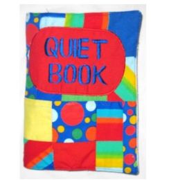 Storytime Quiet Book Patchwork Blue