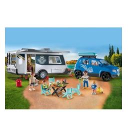 Playmobil Caravan With Car