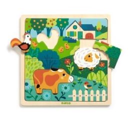 Djeco 12pc Farm Puzzle