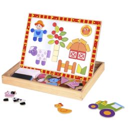 Tooky Toy Magnetic Puzzle Box Farm