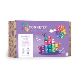 Connetix Magnetic Tiles Pastel Starter Pack 64pc