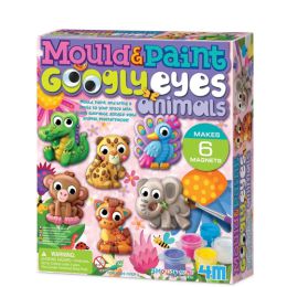 4M Mould & Paint Googly Eyes Animals