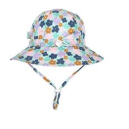 Acorn Bloom Wide Brim Sunhat Mint/Multi XLarge 56cm 5+