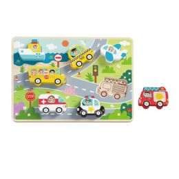 Tooky Toy Chunky Puzzle Transportation