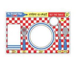 Melissa & Doug Colour A Mat Set the Table (d)