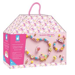 Janod Wooden Jewellery Kit Rainbow