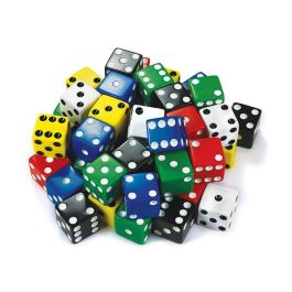 Dice 1-6 Dot 25mm | Wombats Toy Shop